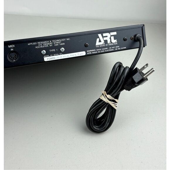 Vintage ART Multiverb LTX Stereo16 Bit Digital Multiple Effects Processor WORKS - Picture 6 of 10